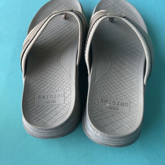 Earth Origins Men's Boyd Brown Sport Flip Flop Sandal Shoes Size 8M - Picture 4 of 7